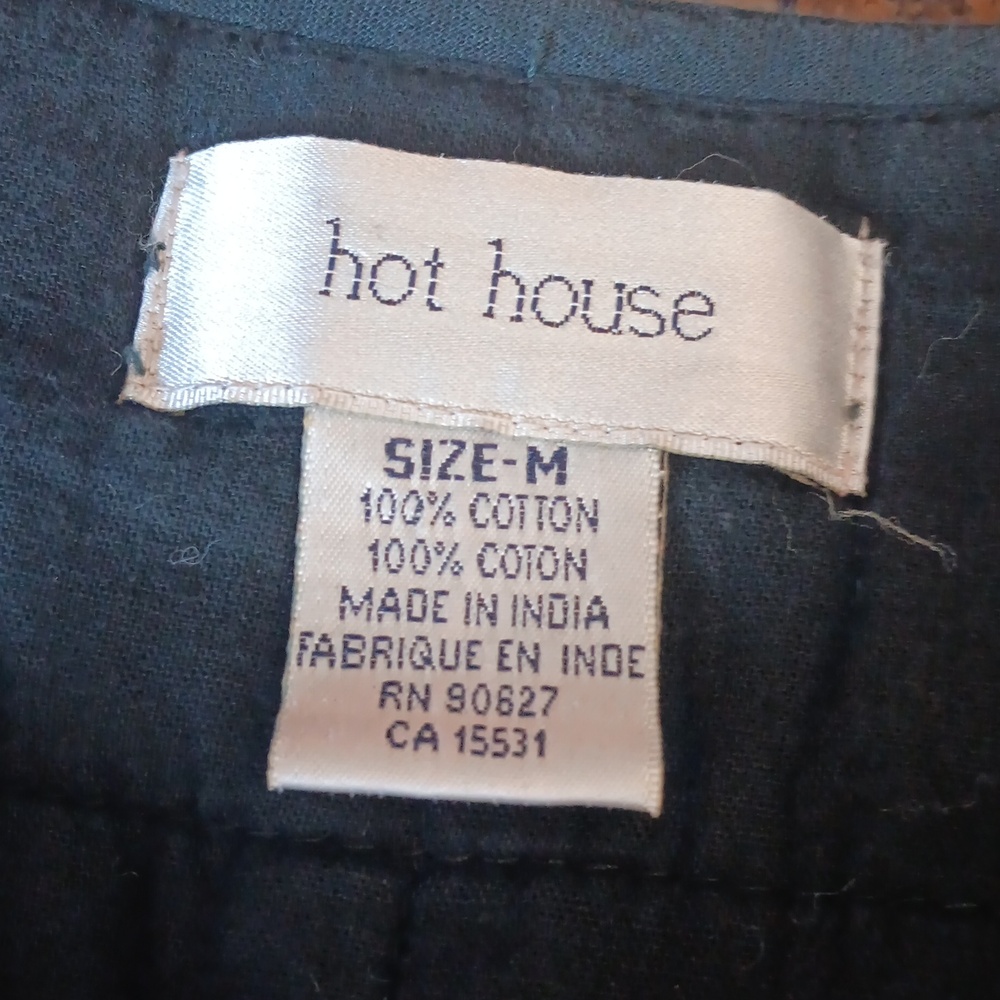 Patchwork Vest with Button Closure - Picture 3 of 4